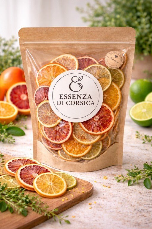 Mix Agrumes Séchés – Coffret Cocktail Premium | Essenza di Corsica 40 grammes